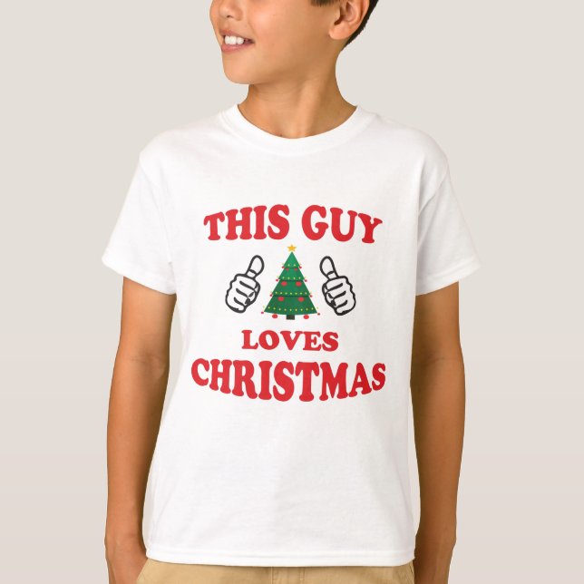 Camiseta Esta cara ama o natal (Frente)