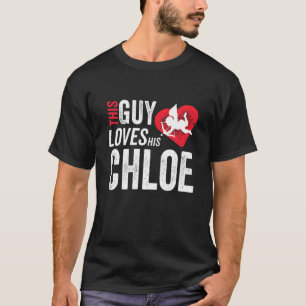 Camiseta Esta Cara ama sua Namorados de Chloe na Copa do An