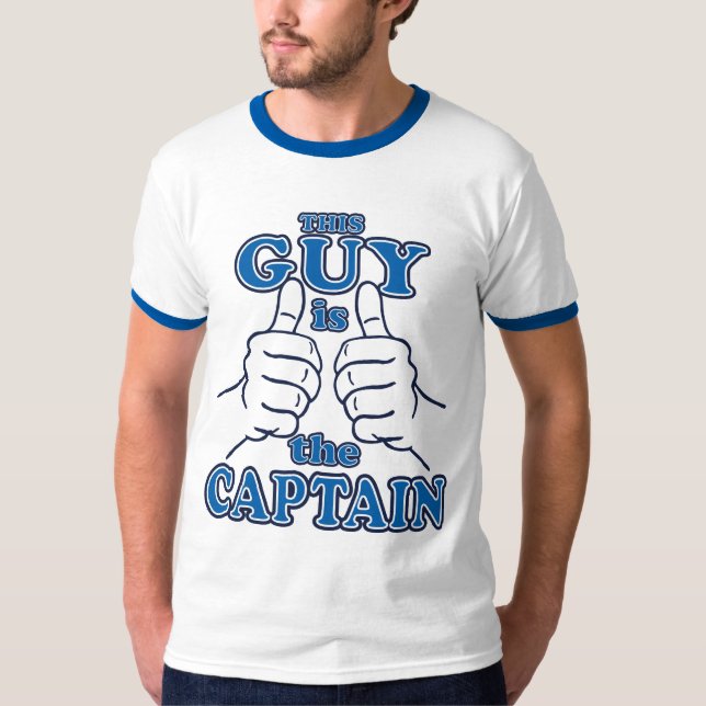 Camiseta Esta cara é O CAPITÃO (Frente)
