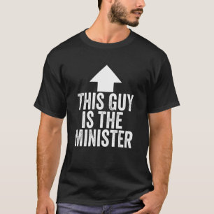 Camiseta Esta Cara É O Ministro Ordenado Casamento Do Minis