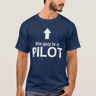 Camiseta Esta cara é o T de um aviador piloto
