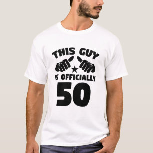 Camiseta Esta cara é oficialmente 50 anos de 50th