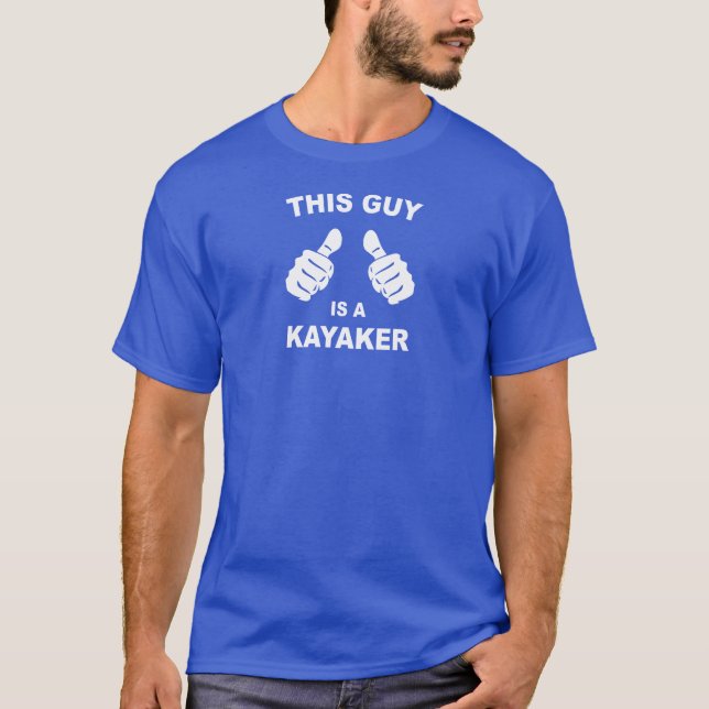 Camiseta Esta Cara É Um Kayaker (Frente)
