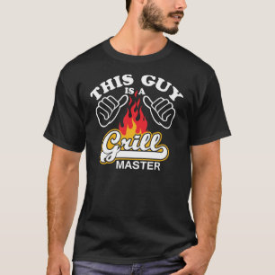 Camiseta esta cara é um mestre de grelhas