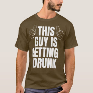 Camiseta Esta Cara está ficando Bebado sarcástico para Padr