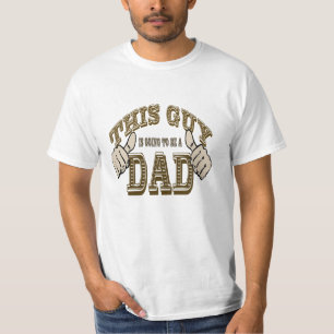 Camiseta Esta cara está indo estar um oeste velho do pai