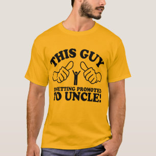 Camiseta Esta cara está obtendo promoveu ao tio
