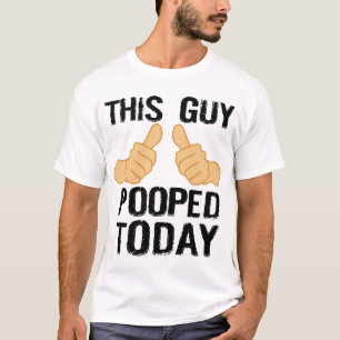 CAMISETA ESTA CARA POOPED HOJE