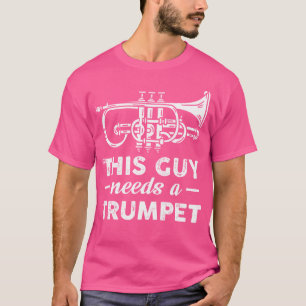 Camiseta Esta Cara Precisa De Um Trompete