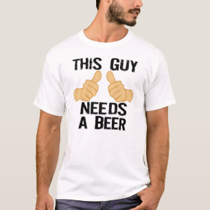 CAMISETA ESTA CARA PRECISA UMA CERVEJA