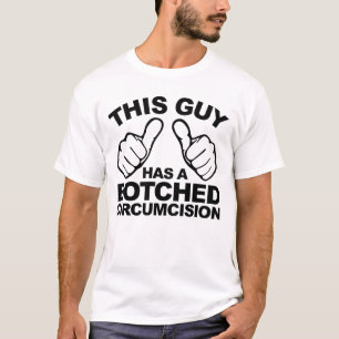 Camiseta Esta Cara Tem Uma Constrangente Circuncisão Engarr