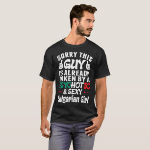Camiseta Esta cara tomada pelo Tshirt búlgaro Psychotic da