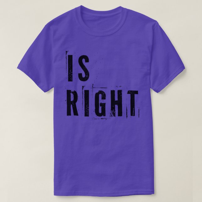 Camiseta Está certo 1 (Frente do Design)