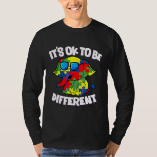 Camiseta Está Certo Ser Diferente Autismo Aconselhamento El