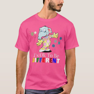 Camiseta Está Certo Ser Um Elefante Diferente