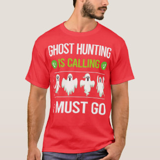 Camiseta Está Chamando Fantasma Caçando Paranormal