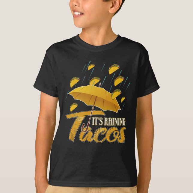 Camiseta Está chovendo tacos (Frente)
