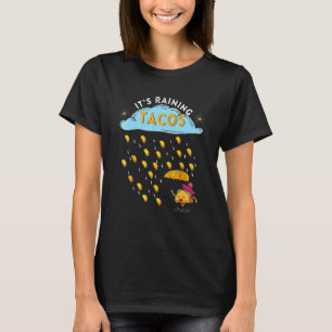 Camiseta Está chovendo Tacos Cinco de Mayo Comida mexicana