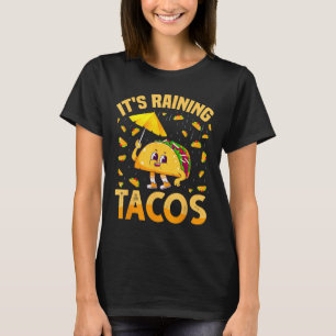 Camiseta Está Chovendo Tacos Cinco De Mayo Tacos É Chuva