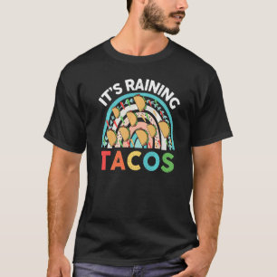 Camiseta Está chovendo Tacos Vintage Taco