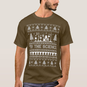 Camiseta Esta Ciência Cientista De Natal Engraçado Ciência
