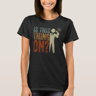 Camiseta Esta Coisa Está No Comediante Comédia Comediante M