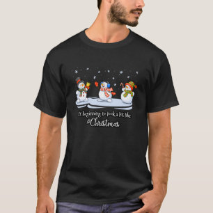 Camiseta Está começando a se parecer muito com o Natal Ho