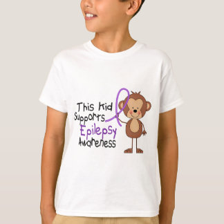 Camiseta Esta Criança Apoia A Consciência Da Epilepsia