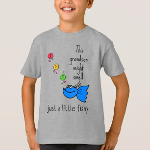 Camiseta Esta criança pode ser um pouco azul