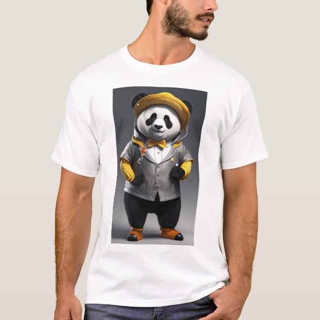 Camiseta Esta design poderia ser uma diversão e atraente (Frente)