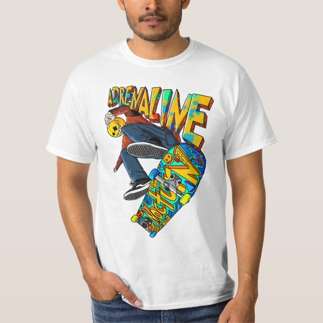 Camiseta esta é a adrenalina (Frente)