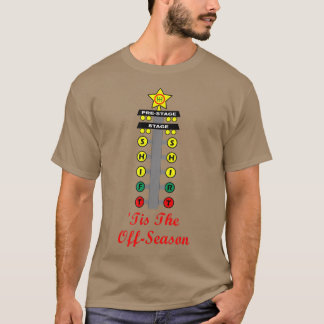 Camiseta Esta é a corrida de arrastar fora da estação inspi