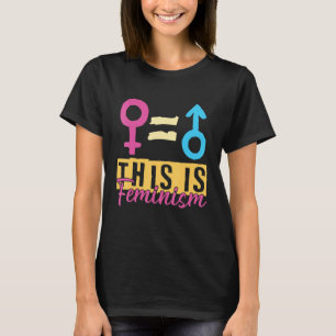 Camiseta Esta É A Declaração Feminista De Direitos Iguais F