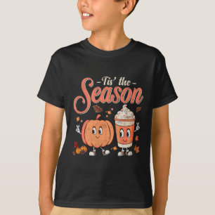 Camiseta Esta É A Época Da Diversão De Pumpkin Spice Fall V
