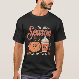 Camiseta Esta É A Época Da Diversão De Pumpkin Spice Fall V