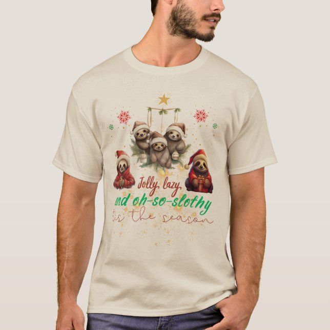 Camiseta "Esta é a época da lama" Jolly Lazy Tee (Frente)