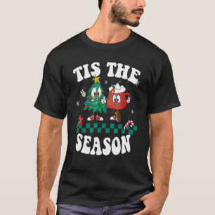 Camiseta Esta É A Época De Pinheiros De Chocolate Quente De