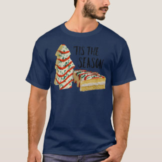 Camiseta Esta É A Época Do Bolo De Árvore De Natal