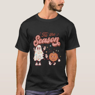 Camiseta Esta É A Época Do Halloween Py Ghost Pumpkin