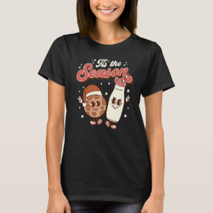Camiseta Esta é a época do retrato do Natal 70s 80s Vintage