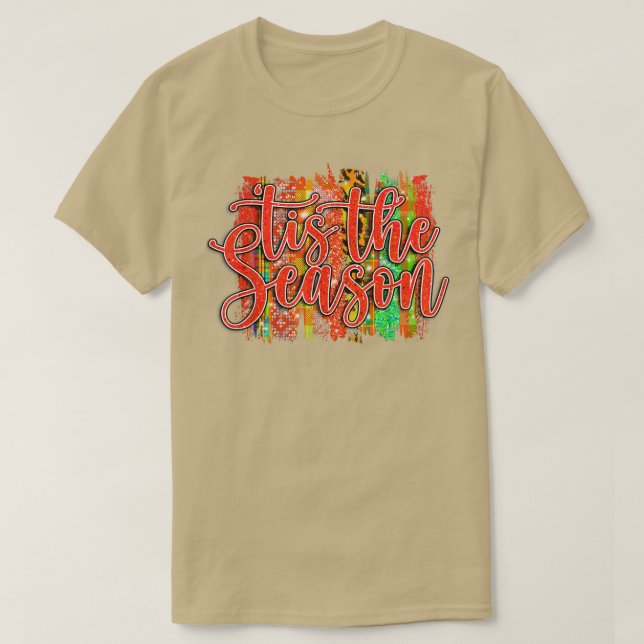 Camiseta Esta É A Época Jesus Papais noeis Feriados (Frente do Design)