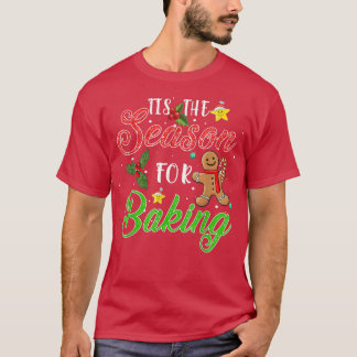 Camiseta Esta É A Época Para Festejar O Padeiro De Natal De