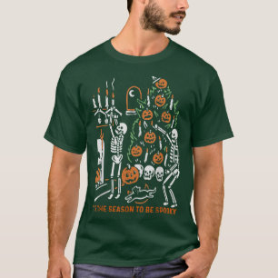 Camiseta Esta É A Época Para Ser Dia de as Bruxas engraçado