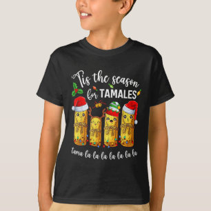 Camiseta Esta É A Época Para Tâmules Feriado De Natal Mexic