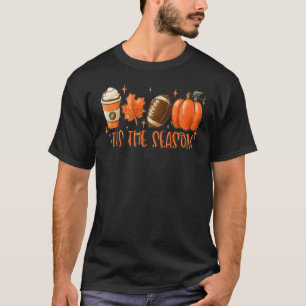 Camiseta Esta É A Época Pumpkin Futebol Spice Cai Graças