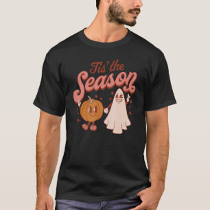 Camiseta Esta É A Época Pumpkin & Ghost Halloween Costume