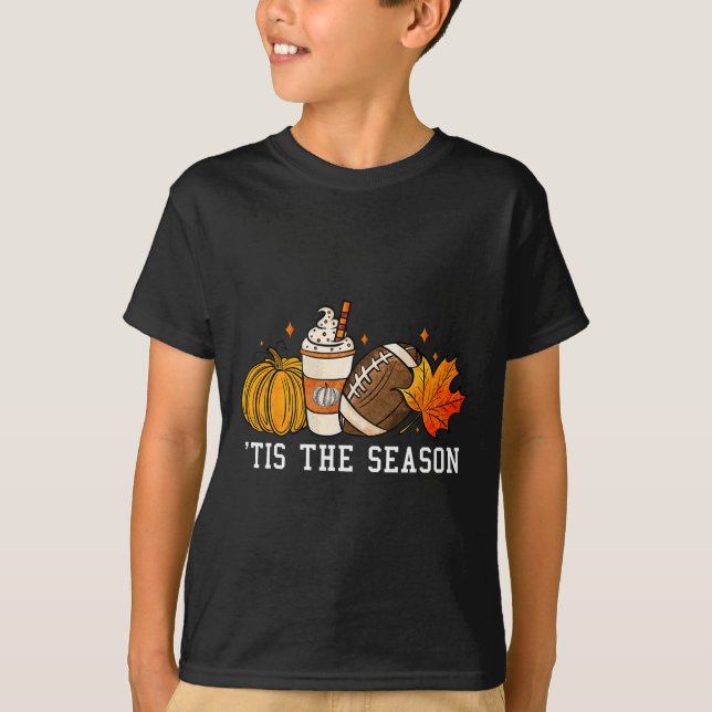 Camiseta Esta É A Época Pumpkin Spice American Pegll Autum (Frente)