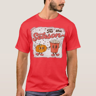 Camiseta Esta É A Época Pumpkin Spice Cai No Outono Hallowe