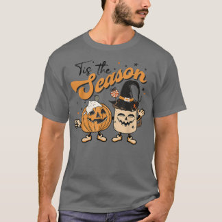 Camiseta Esta É A Época Pumpkin Spice Engraçado Fall Vibes 
