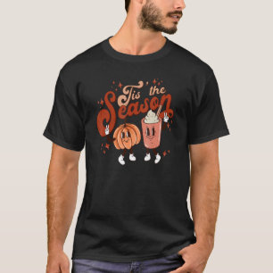 Camiseta Esta É A Época Pumpkin Spice Fall Vibes Autumn Re